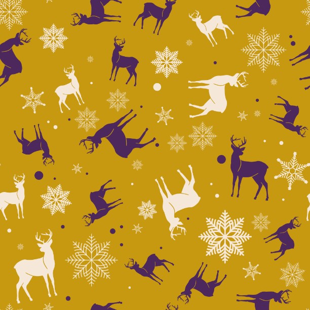 Holiday Reindeer Gold